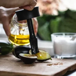 Grand Cru glassbeholder m/pensel