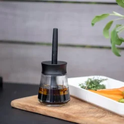 Grand Cru glassbeholder m/pensel