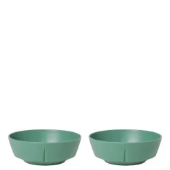 Grand Cru Take skål 15,5 cm 2 stk støvet grønn