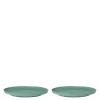 Grand Cru Take tallerken 26 cm 2 stk støvet grønn