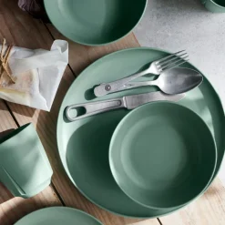 Grand Cru Take tallerken 19,5 cm 2 stk støvet grønn