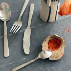 Grand Prix bestikksett 24 deler matt stål