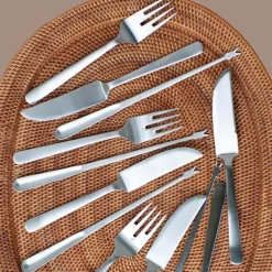 Grand Prix fiskesett 6 deler polert stål