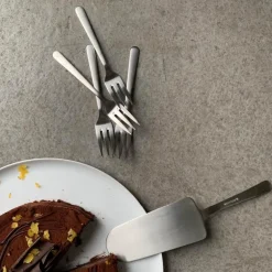 Grand Prix kakesett 5 deler polert stål