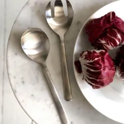 Grand Prix lite salatbestikk 2 deler matt stål