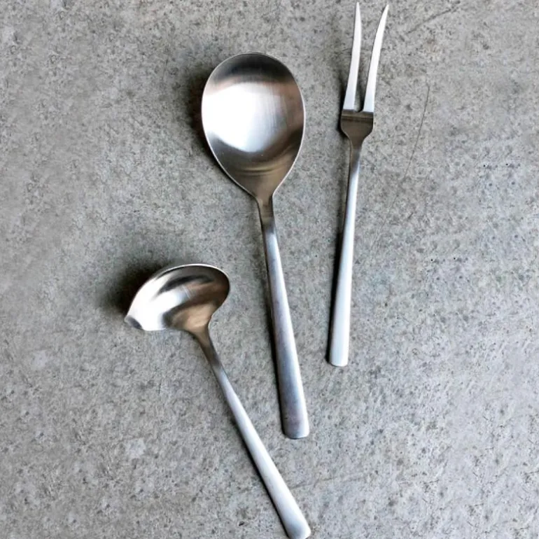 Grand Prix serveringssett 3 deler polert stål