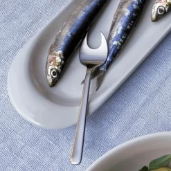 Grand Prix skalldyrsett 8 deler polert stål