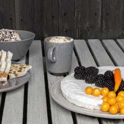 Granite skål 60 cl grå