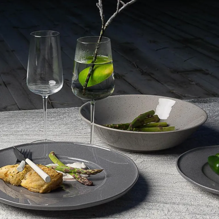 Granite tallerken 29 cm grå