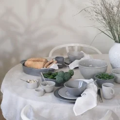 Granite White skål 68 cl lys grå