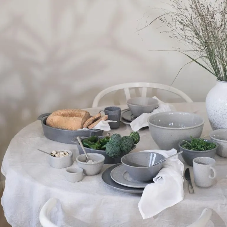 Granite White skål 68 cl lys grå