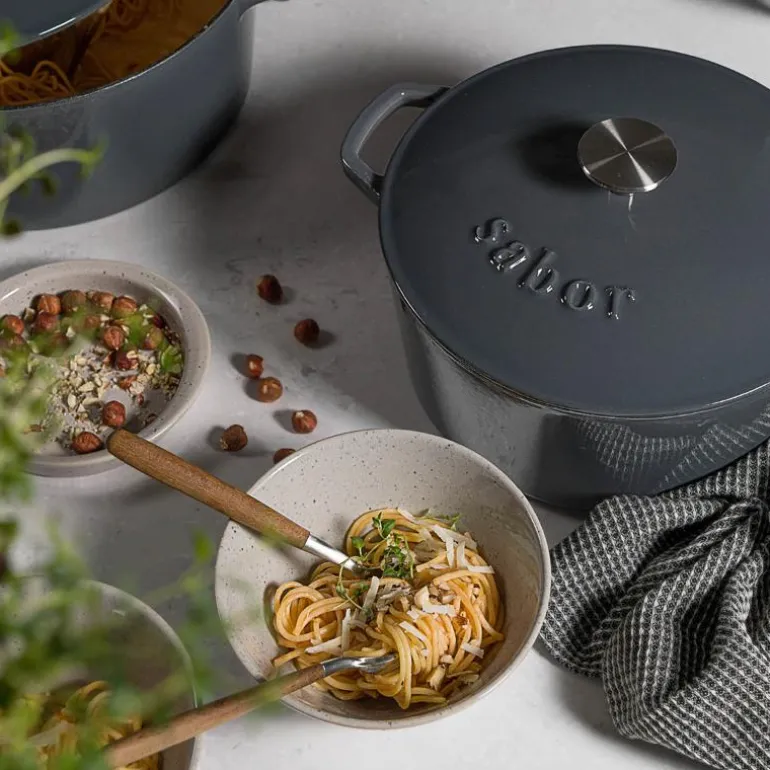 Granite White skål 68 cl lys grå