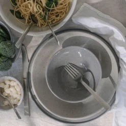 Granite White skål 1,25L lys grå