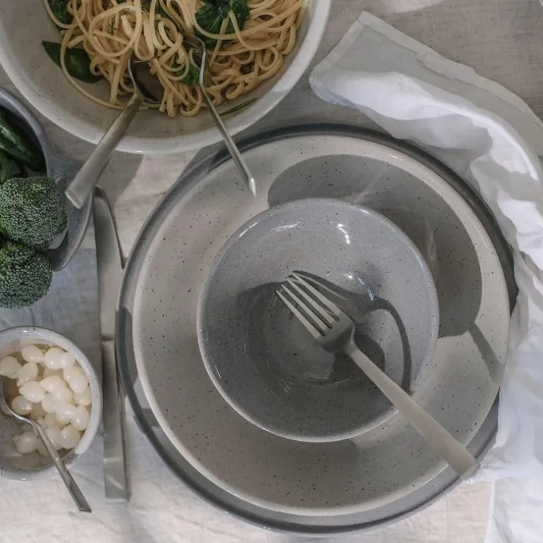 Granite White skål 1,25L lys grå