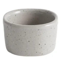 Granite White skål 6x3,5 cm lys grå