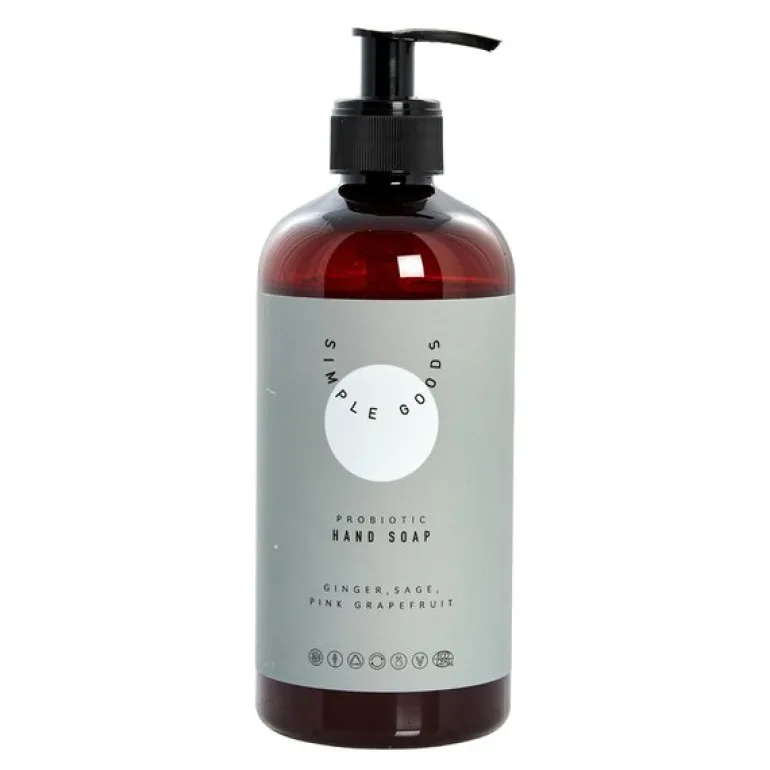 Grapefruit håndsåpe 450 ml pumpeflaske lys blå