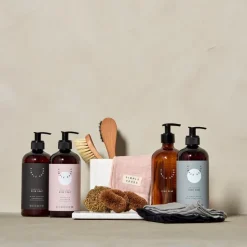 Grapefruit oppvasksåpe 450 ml pumpeflaske lys blå