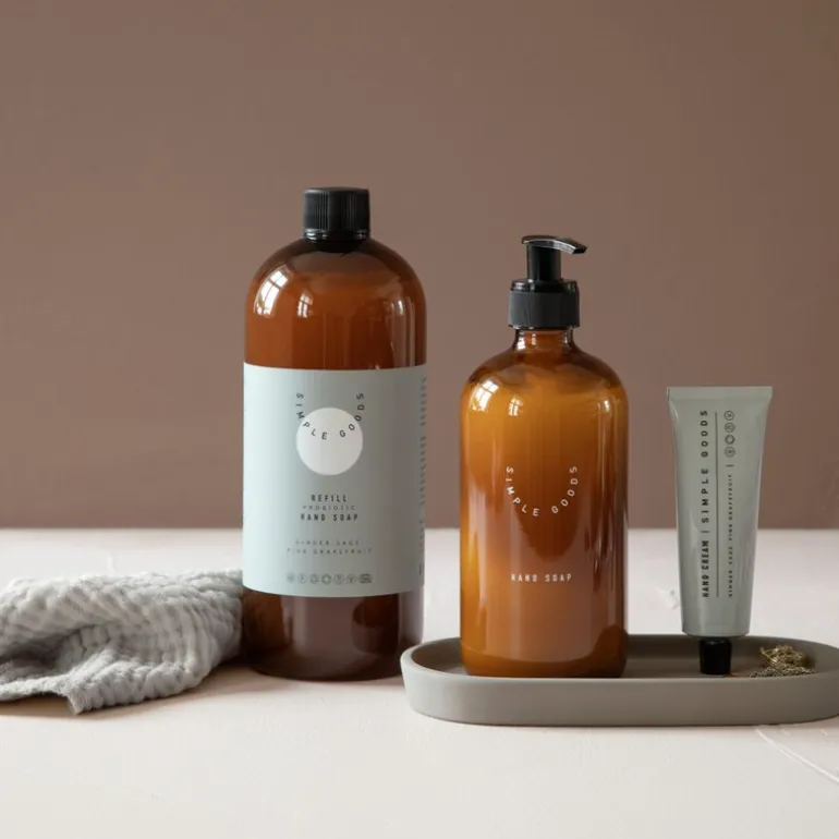 Grapefruit refill håndsåpe 1000 ml lys blå