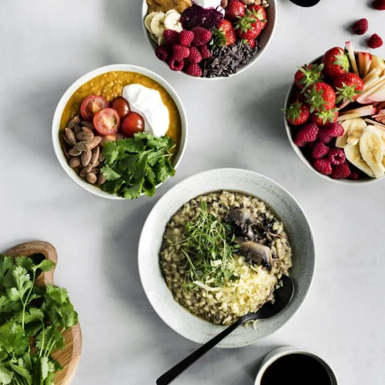 Grød skål 17 cm sand