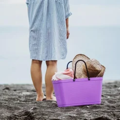 Green Plastic veske stor 15L lilla