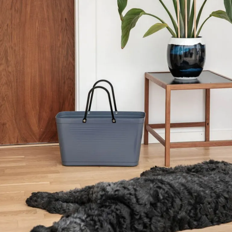 Green Plastic veske stor 15L dueblå