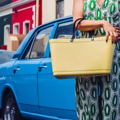 Green Plastic veske stor 15L sitrongul