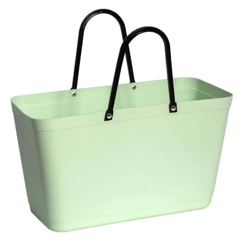 Green Plastic veske stor 15L lysgrønn