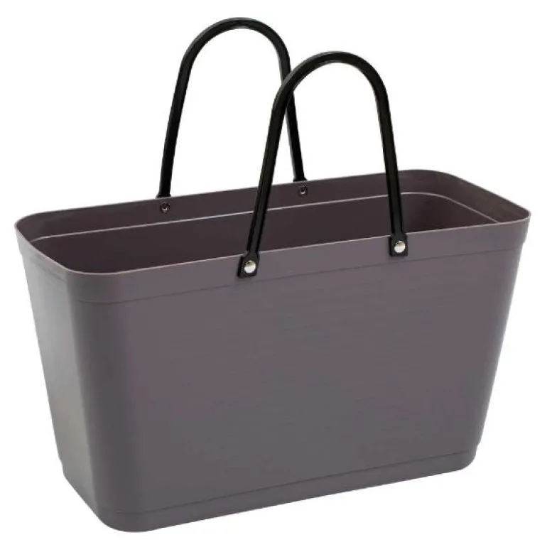 Green Plastic veske stor 15L plomme