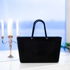 Green Plastic veske stor 15L svart stjerhimmel