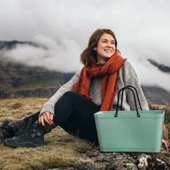 Green Plastic veske stor 15L olivengrønn