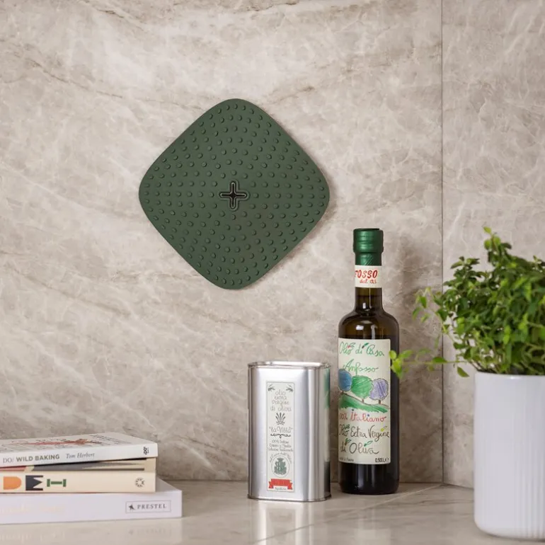 Green Tools grytekluter med krok 18x18 cm grønn