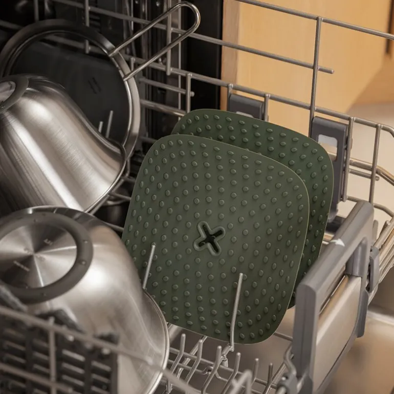 Green Tools grytekluter med krok 18x18 cm grønn