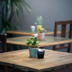 Gres beger 21 cl 8x7,5 cm svart