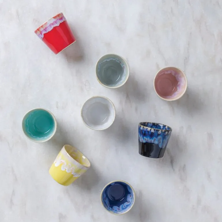 Gres espressokopp 10 cl 6,5x6 cm mint