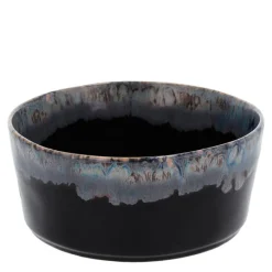 Gres skål 50 cl 14x6 cm svart