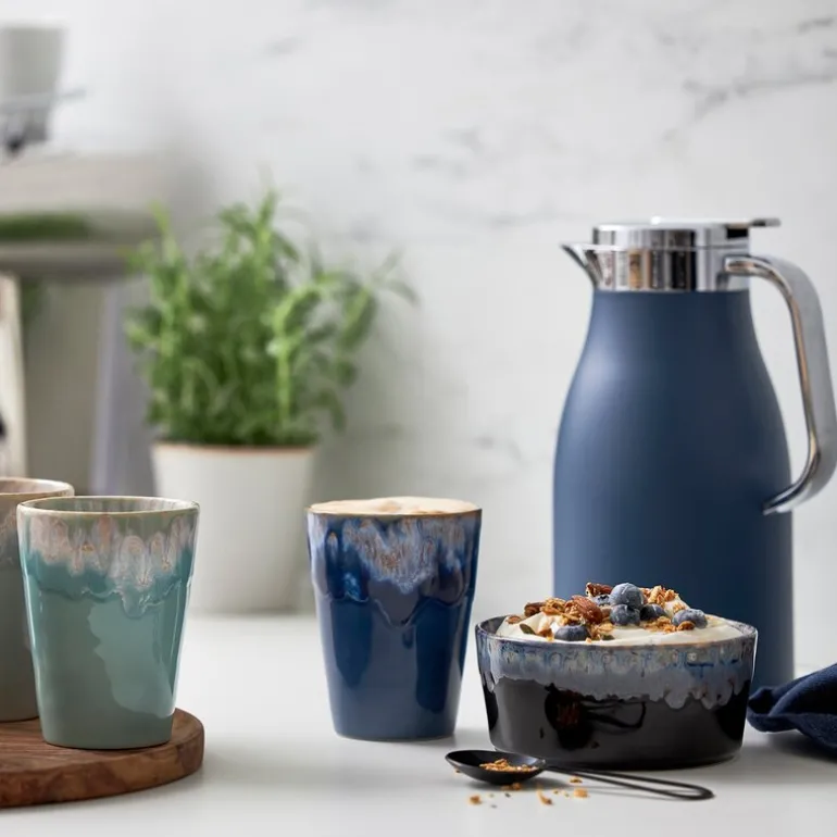 Gres skål 50 cl 14x6 cm svart