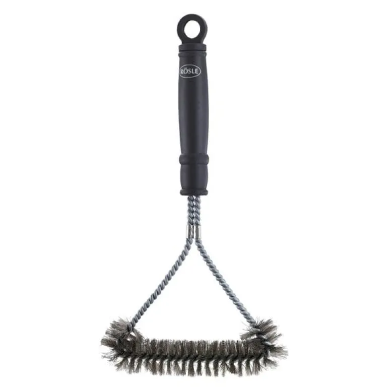 Grillbørste 30x16 cm plast/stål