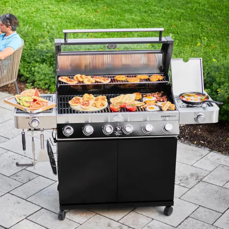 Grillbørste 30x16 cm plast/stål