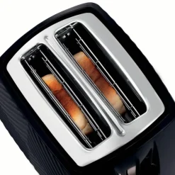 Groove brødrister 2 skiver 26390-56 svart