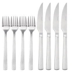 Groovy biffbestikk 8 deler stål