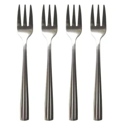 Groovy kakegaffel 4 stk polert