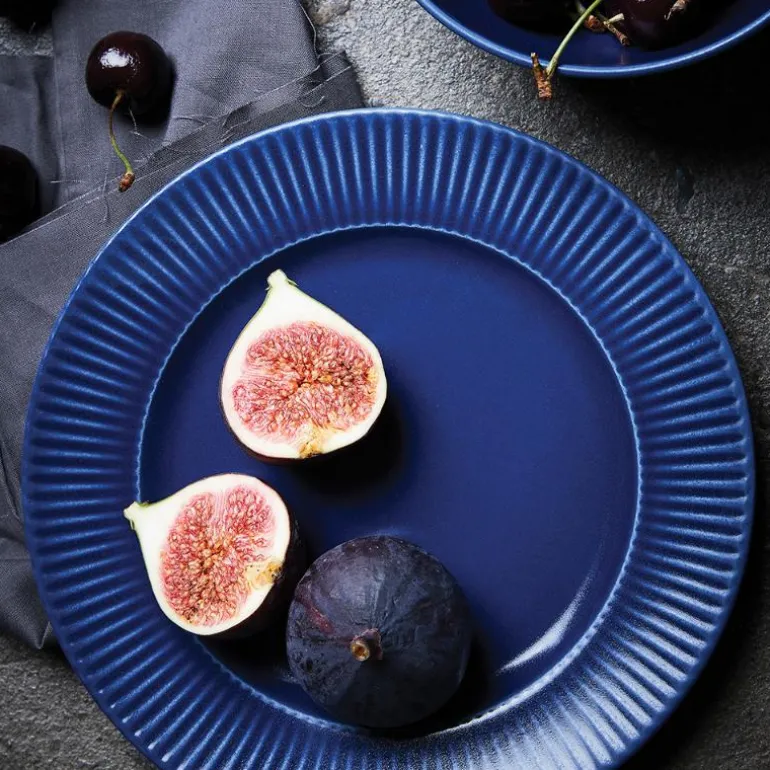 Groovy stentøy frokosttallerken 21 cm blå