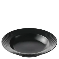 Groovy stentøy suppetallerken 23 cm svart