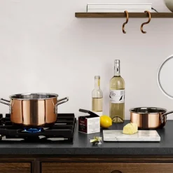 Gryte 3,9L 20 cm kobber