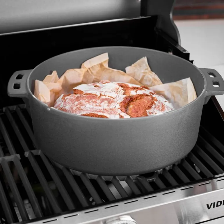 Gryte 8,5L 35x22 cm støpejern