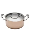 Gryte med lokk 3L kobber