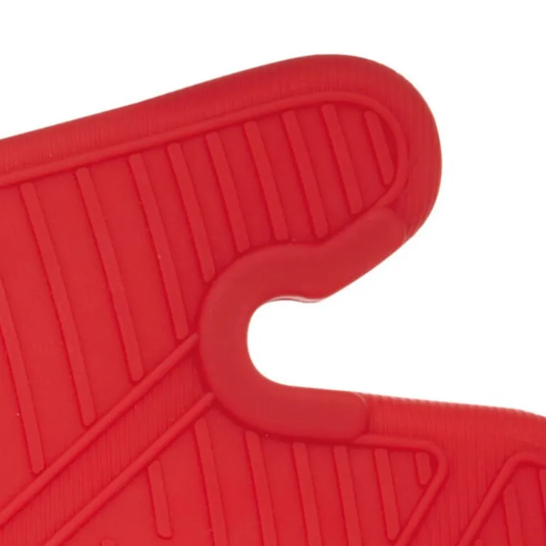 Grytevott silikon 37 cm rød
