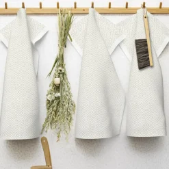 Gåsöga kjøkkenhåndkle 35x50 cm beige