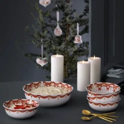 Guirlande juleskål 24 cm