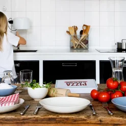 24h pastatallerken 24 cm hvit